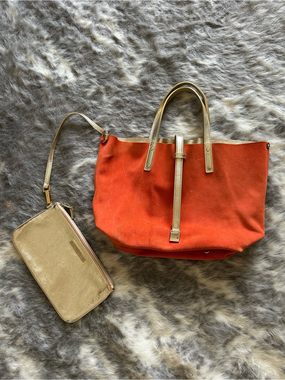 Tiffany & Co. Reversible Swede Tote - Picture 4 of 9